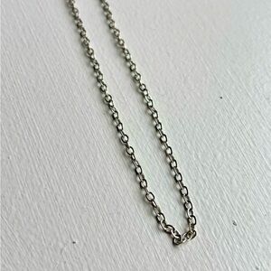 12 Inch Silver Tone Chain